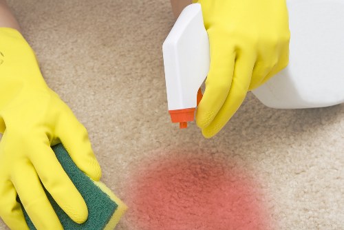 Carpet cleaning team in Paddington using eco-friendly practices and recycling materials