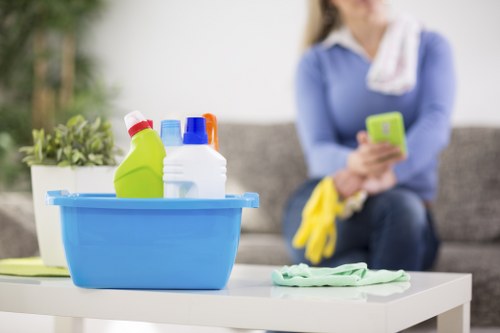 Local office cleaners maintaining a modern workspace near Paddington Station