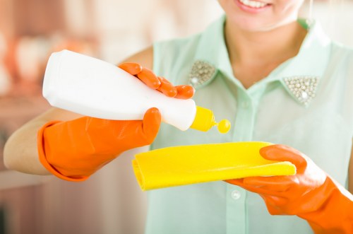 Local upholstery cleaner working on residential furniture in Paddington