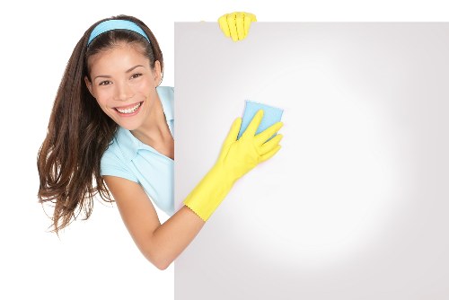 Local cleaners preparing a Paddington property for new occupants